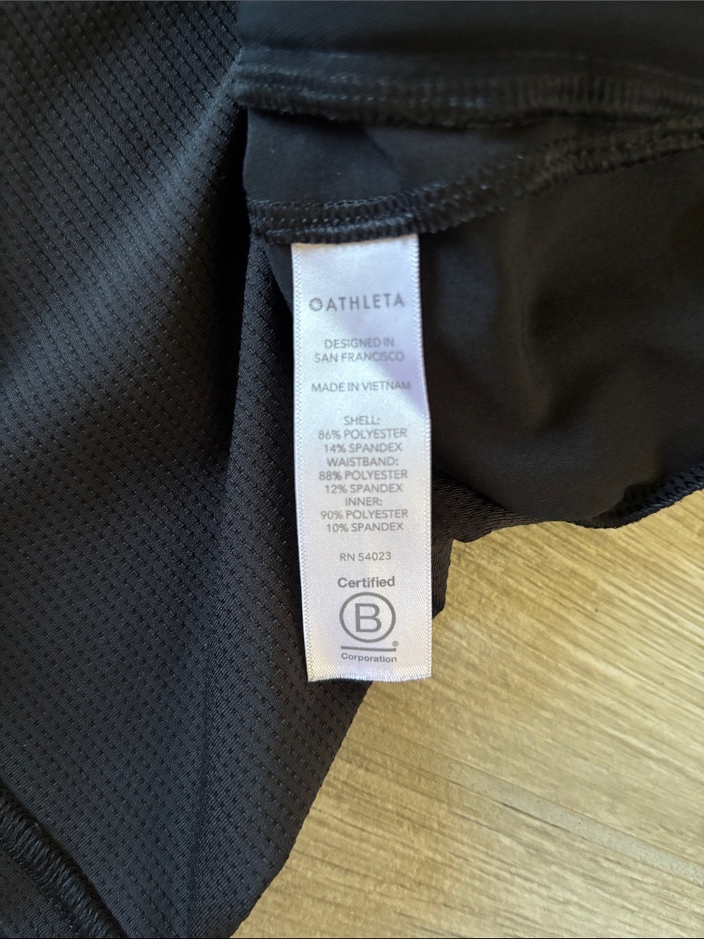 Athleta Black SoHo Athletic Skirt Skort Size 6 - Picture 8 of 8